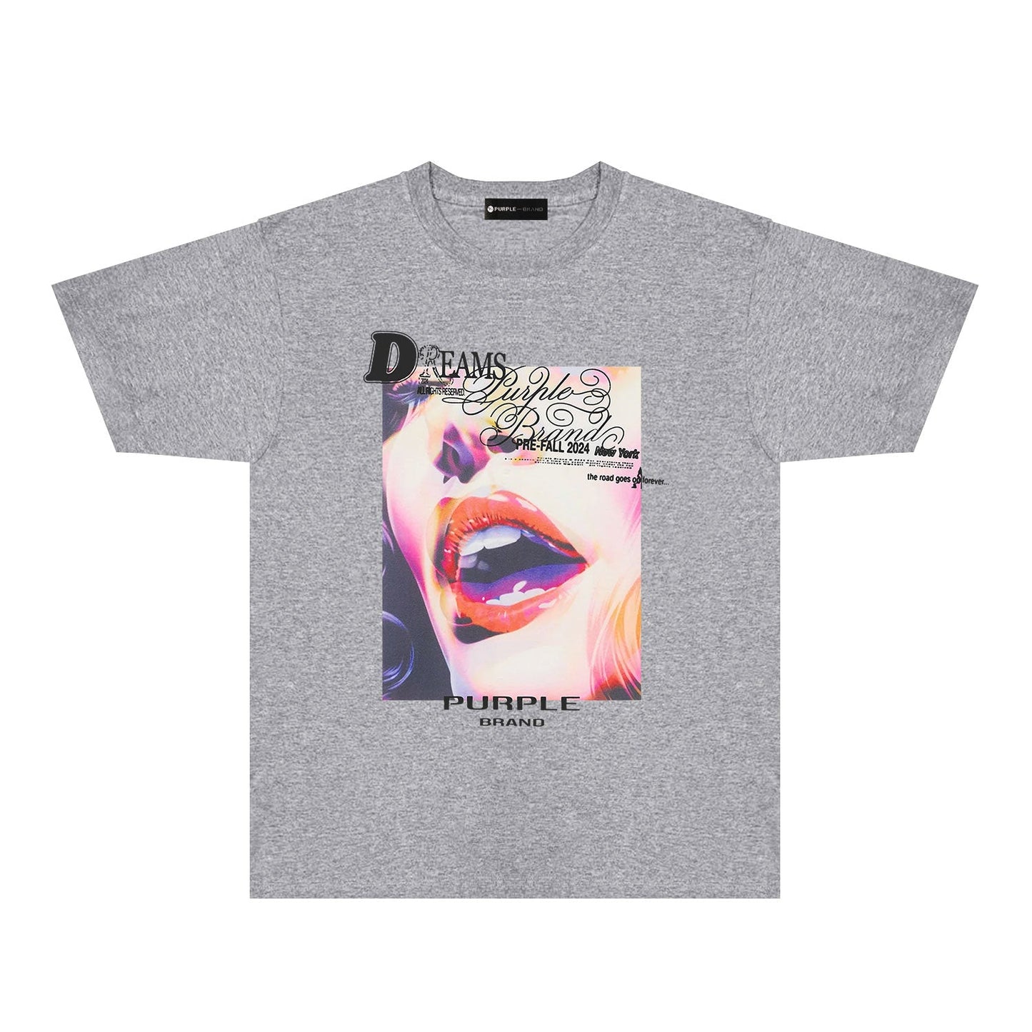 T-shirt violet 2024 PUR118#