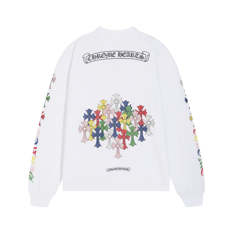 Sweat-shirt à manches longues Chrome Hearts pour homme K8015