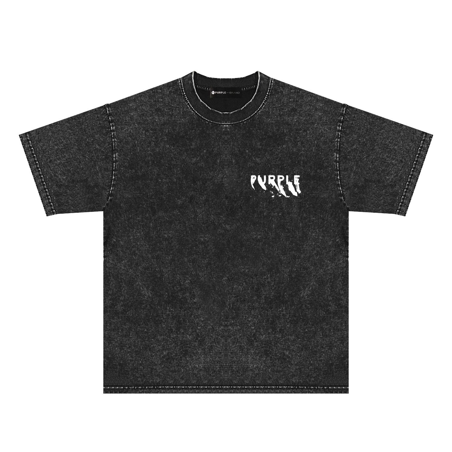 T-shirt violet « Make Old » 2024 PUR084#