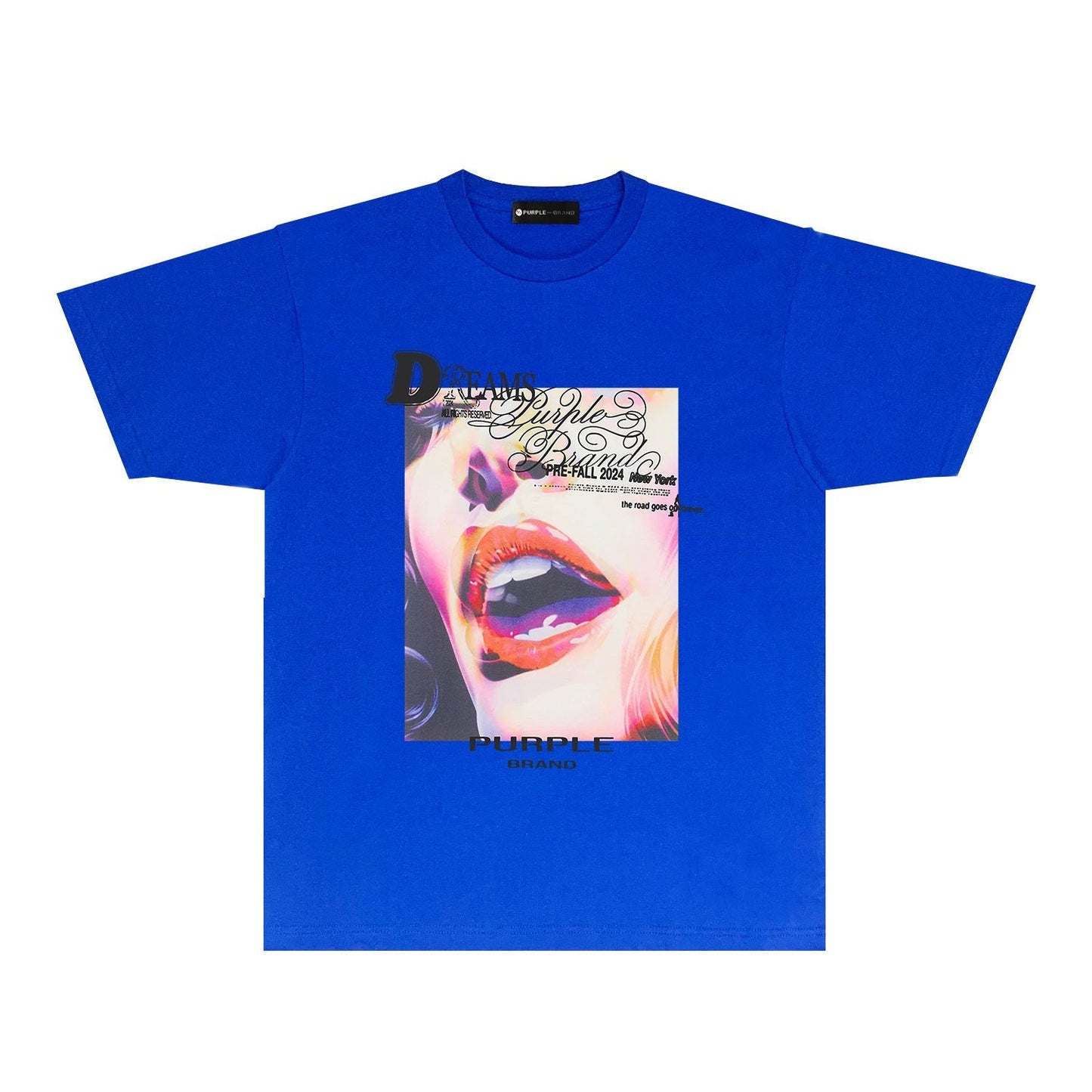 T-shirt violet 2024 PUR118#
