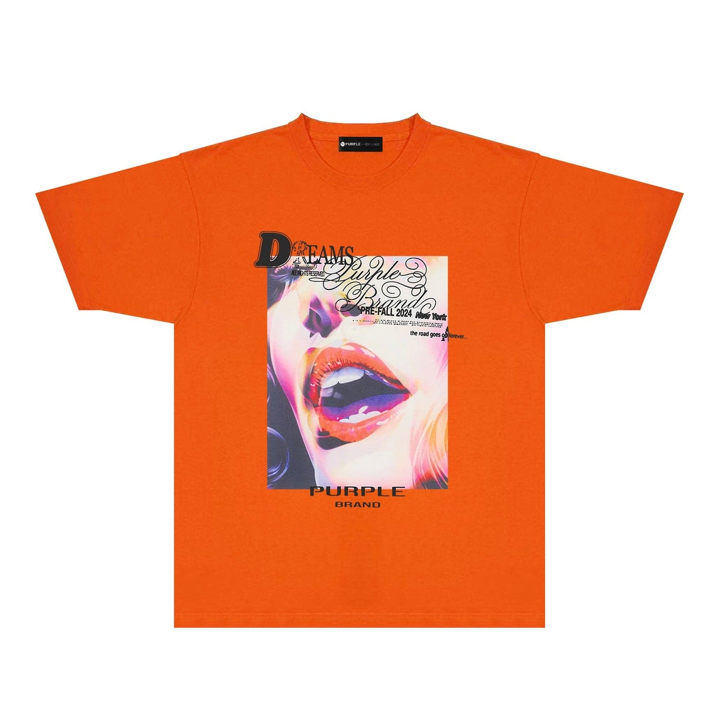 T-shirt violet 2024 PUR118#