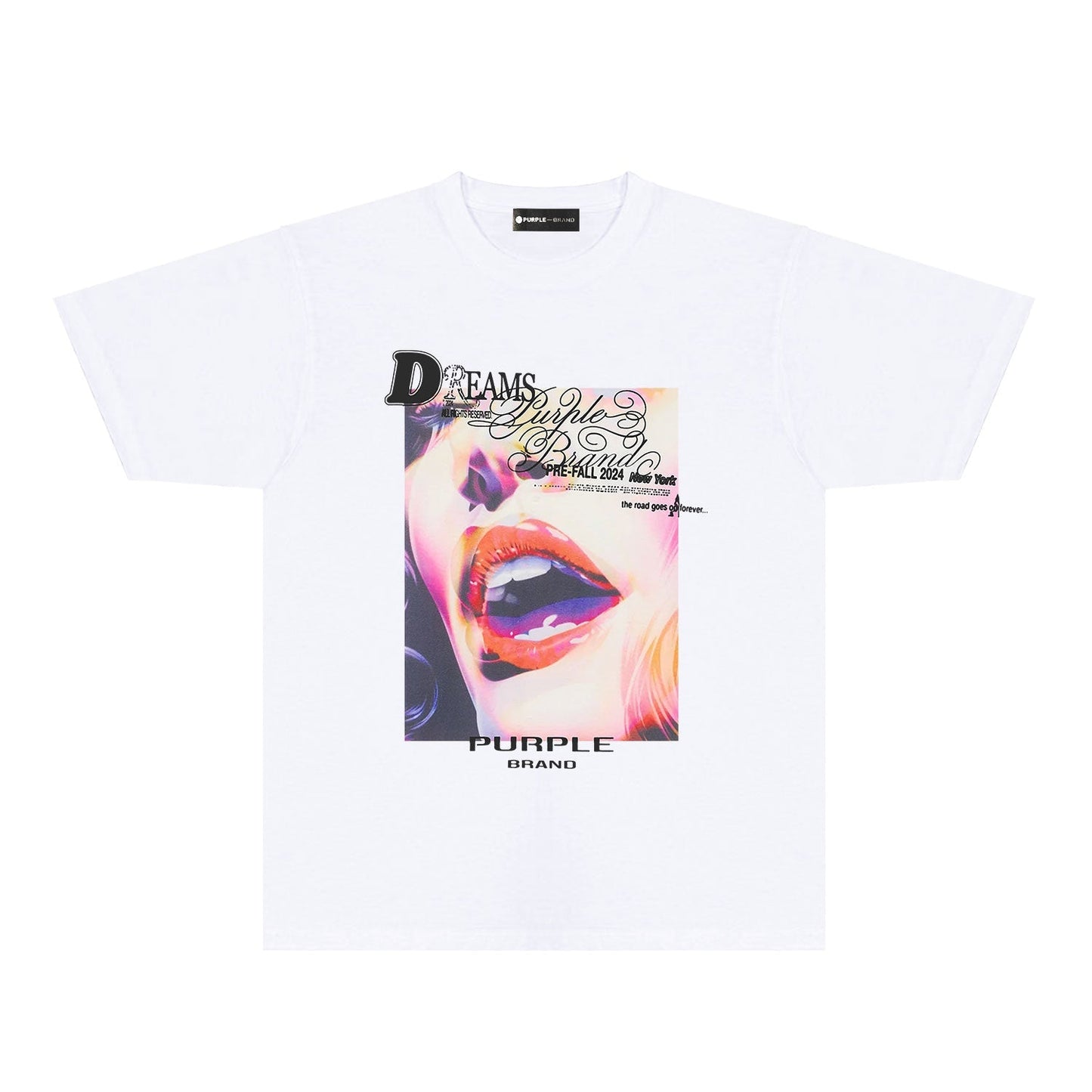 T-shirt violet 2024 PUR118#