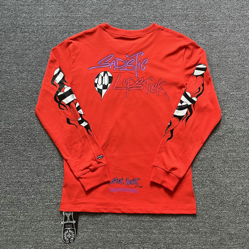 Sweat-shirt à manches longues Chrome Hearts pour homme K8013