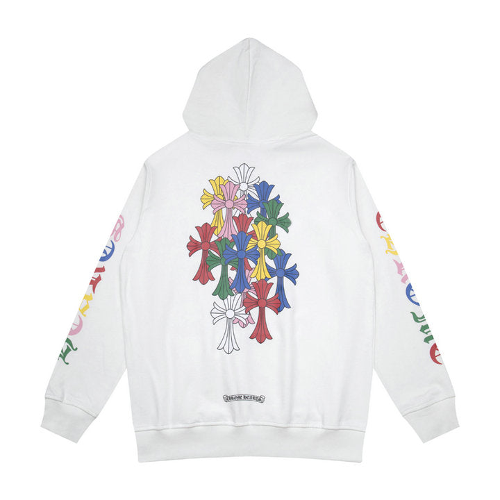Sweat à capuche zippé Chrome Hearts K5010