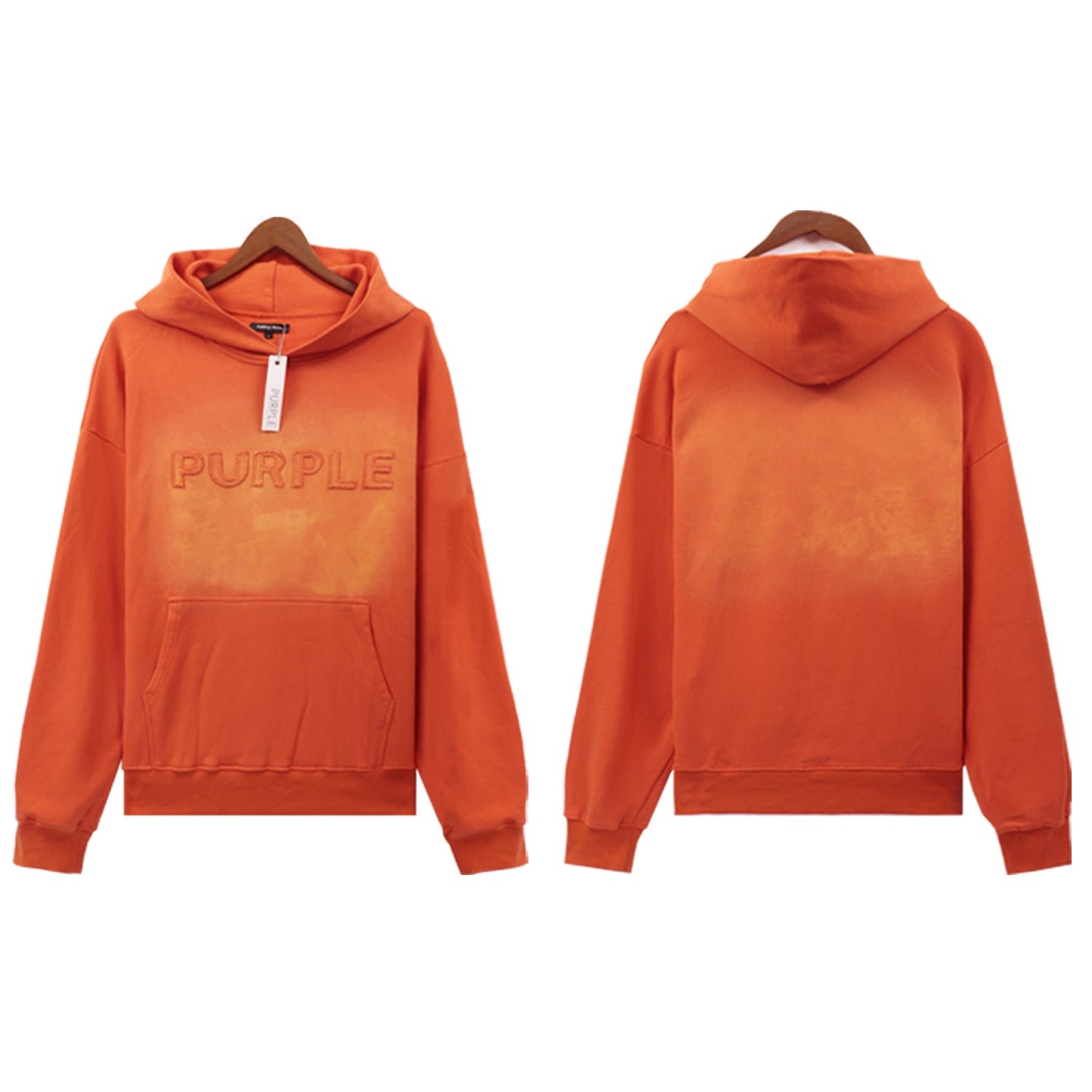 Sweat à capuche violet 2024 5965