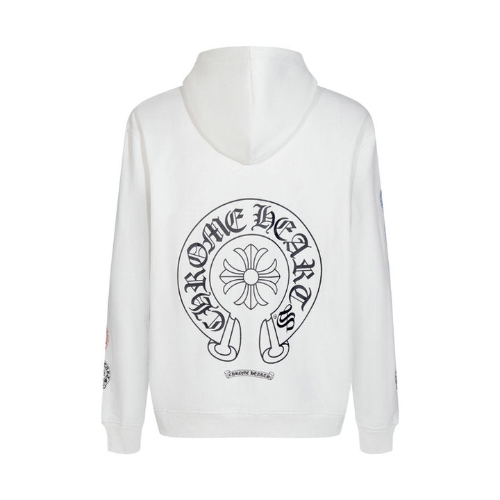 Sweat à capuche zippé Chrome Hearts K5011