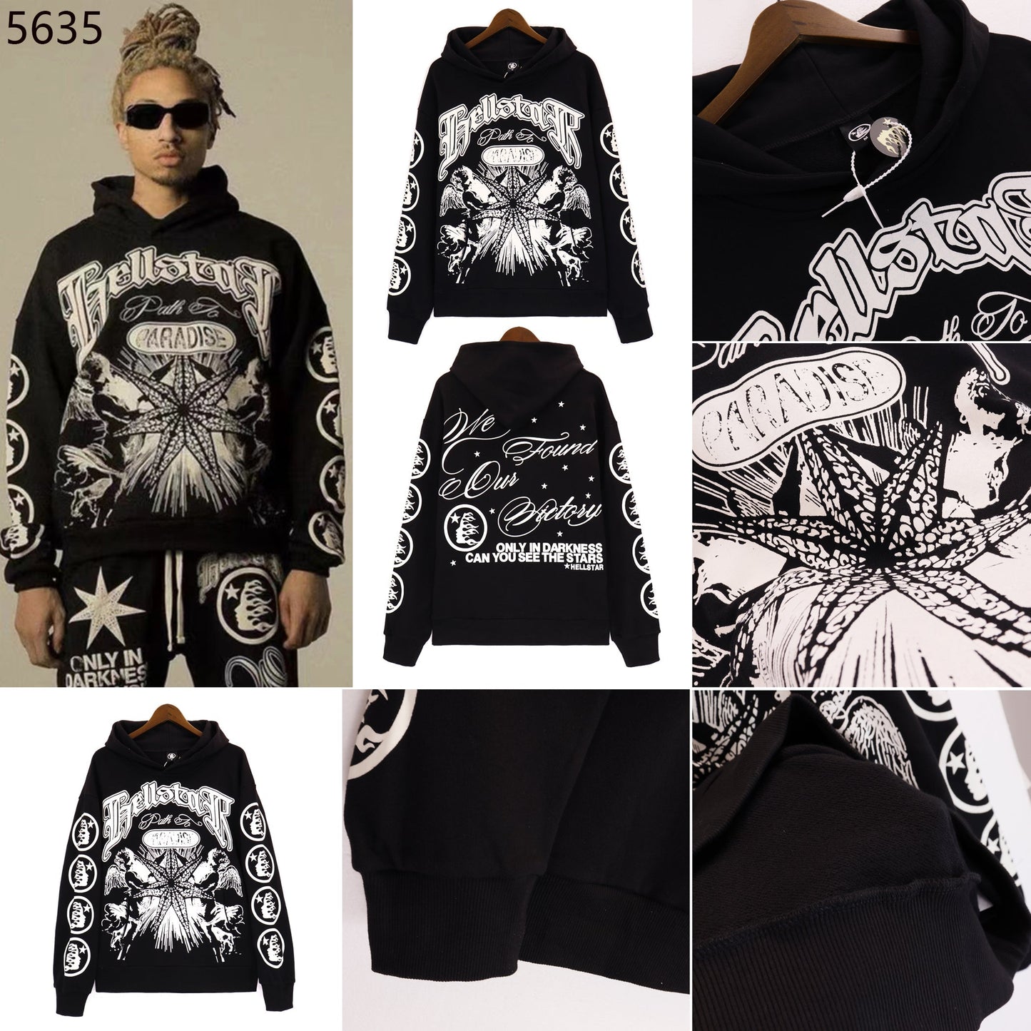 Sweat à capuche Hellstar Sport