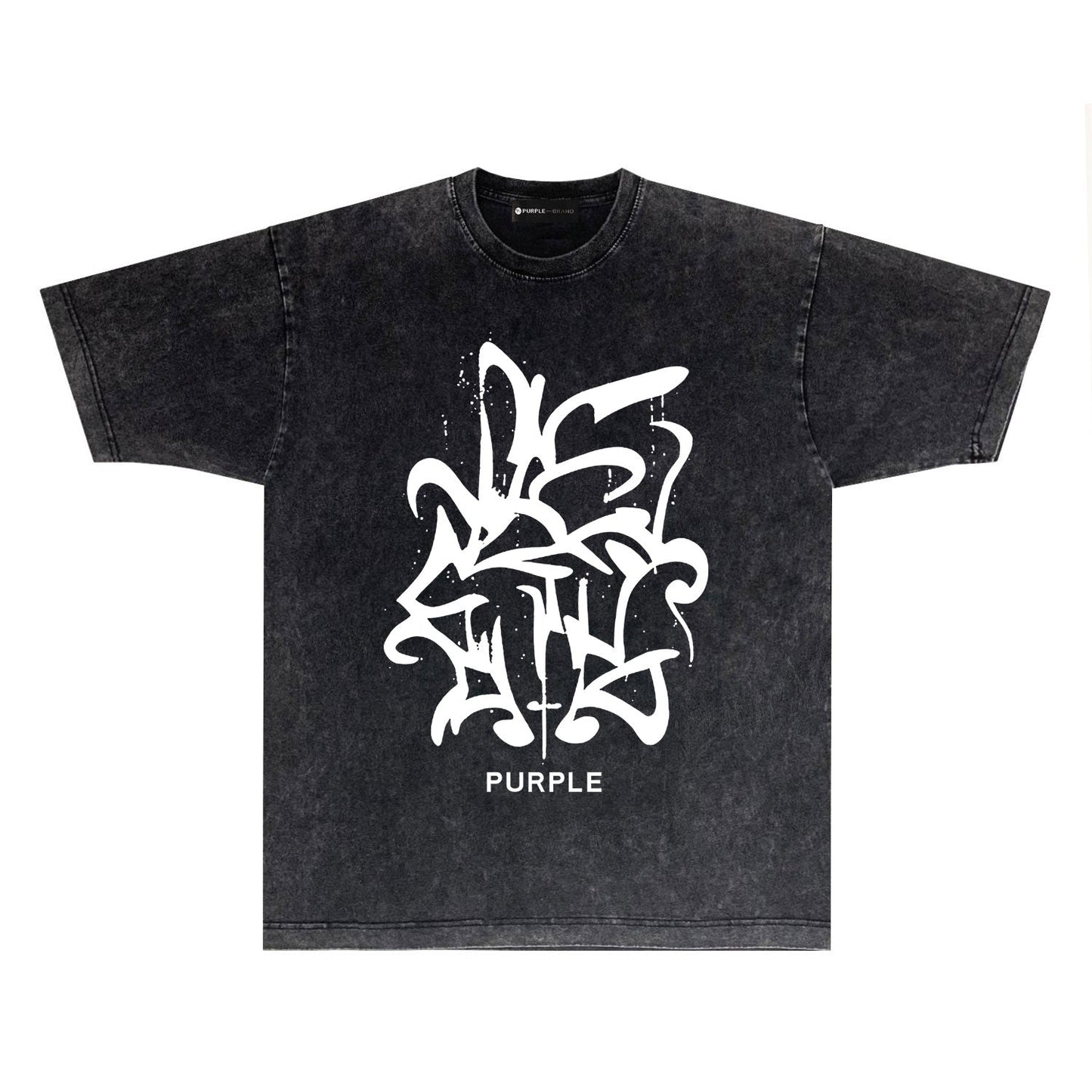 T-shirt violet « Make Old » 2024 PUR043#