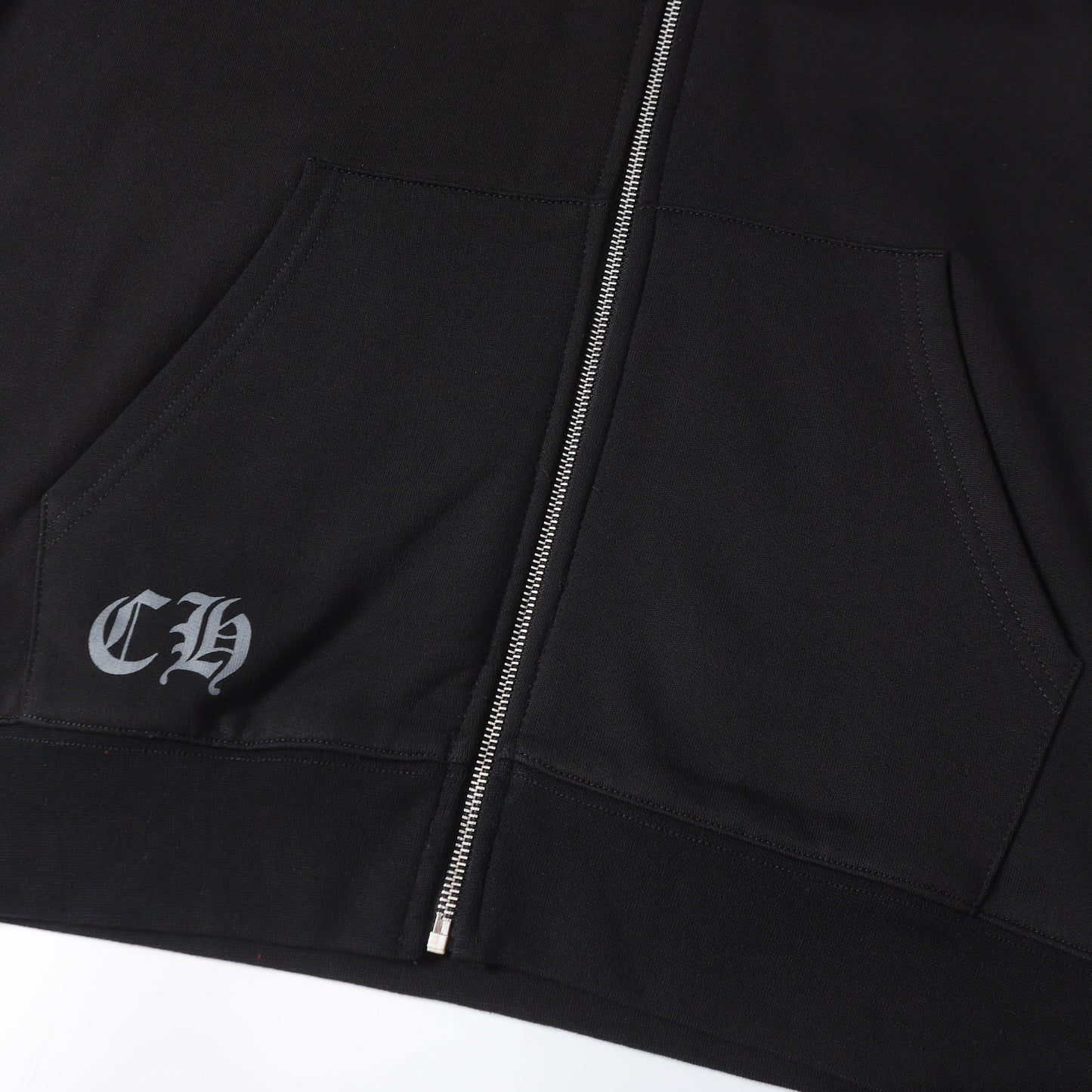 Sweat à capuche zippé CH-Chrome Hearts 9823