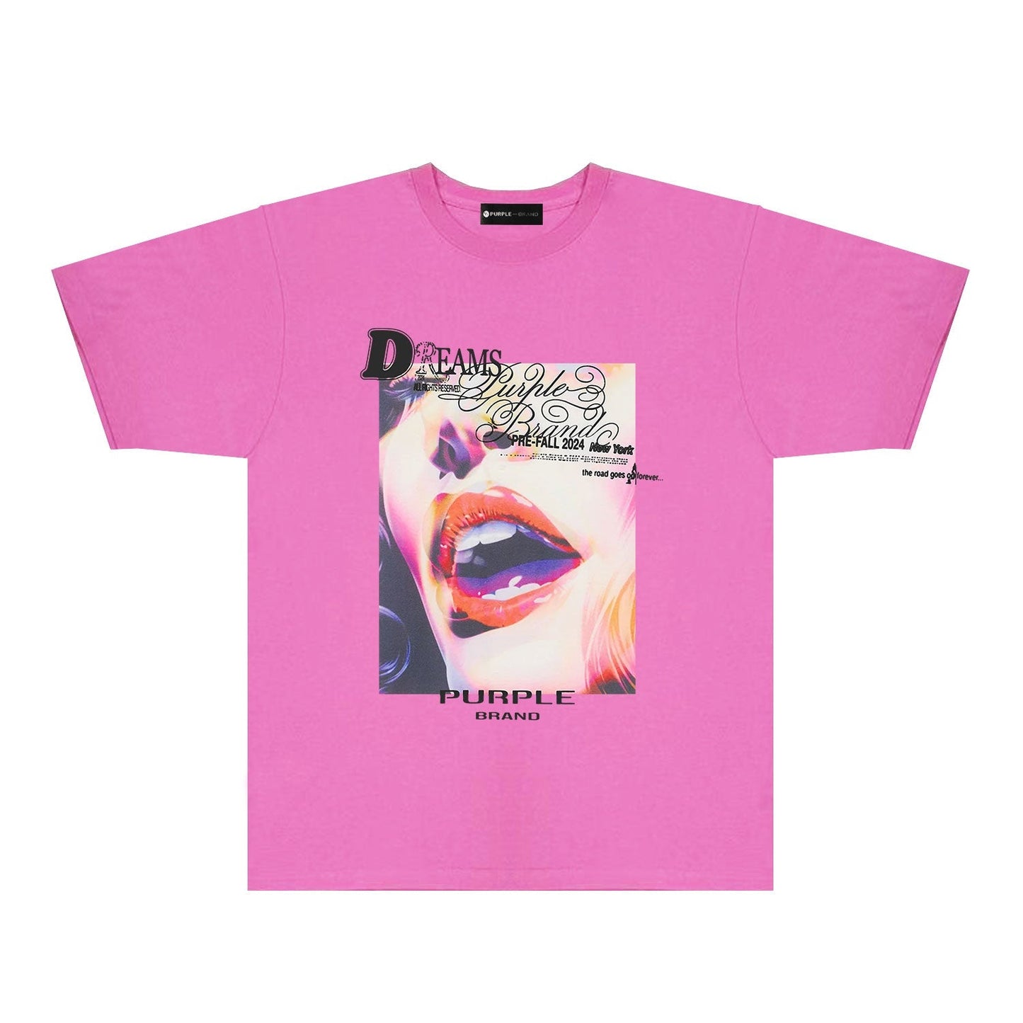 T-shirt violet 2024 PUR118#
