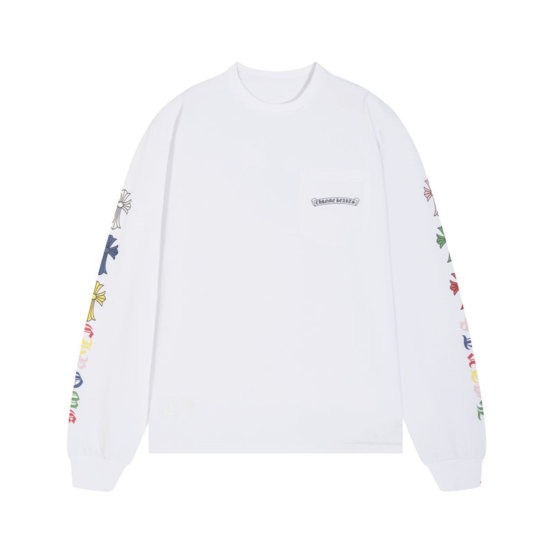 Sweat-shirt à manches longues Chrome Hearts pour homme K8015