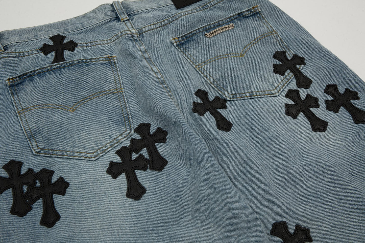 Short Chrome Hearts
