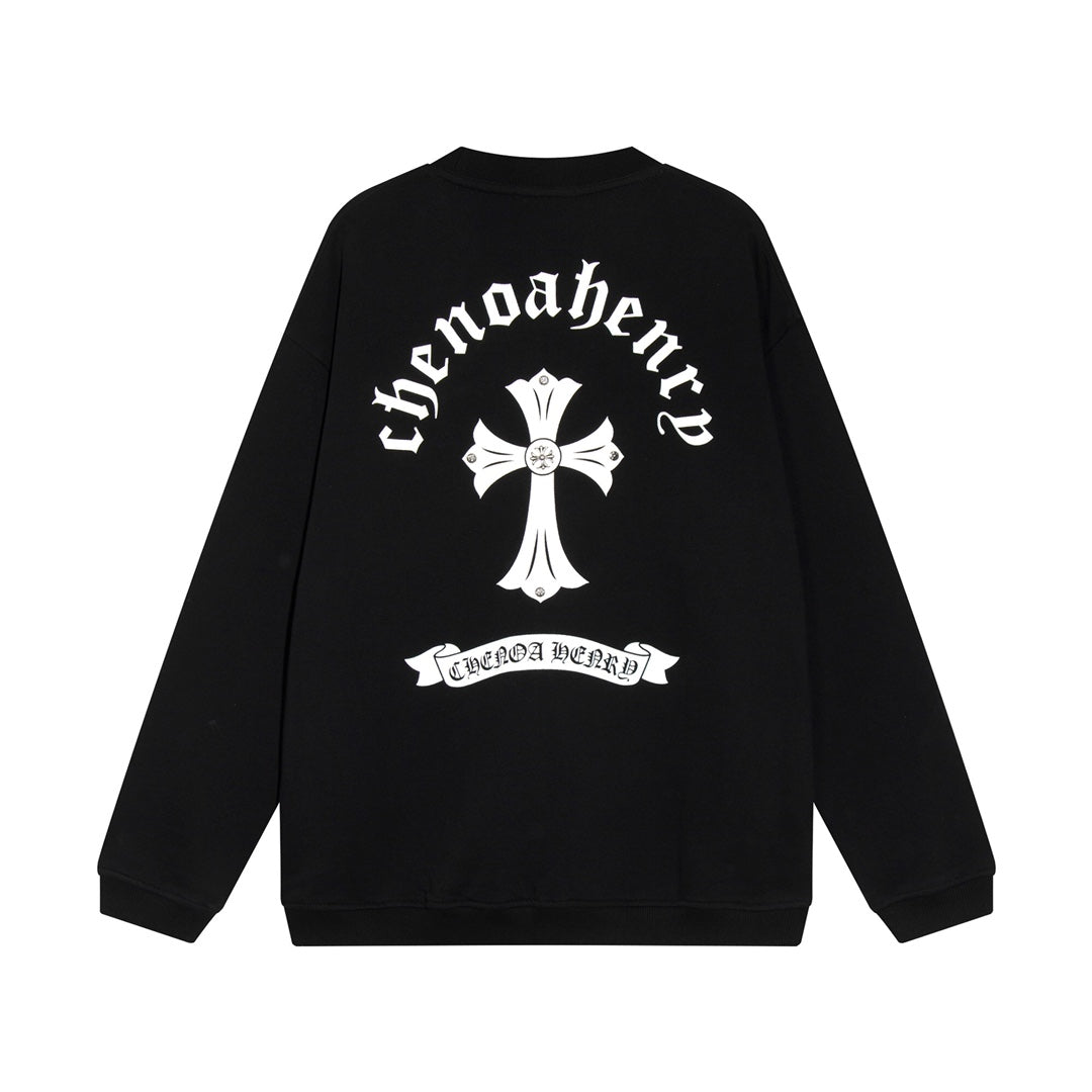 Chrome Hearts Herren Langarm T-Shirt Sweatshirt