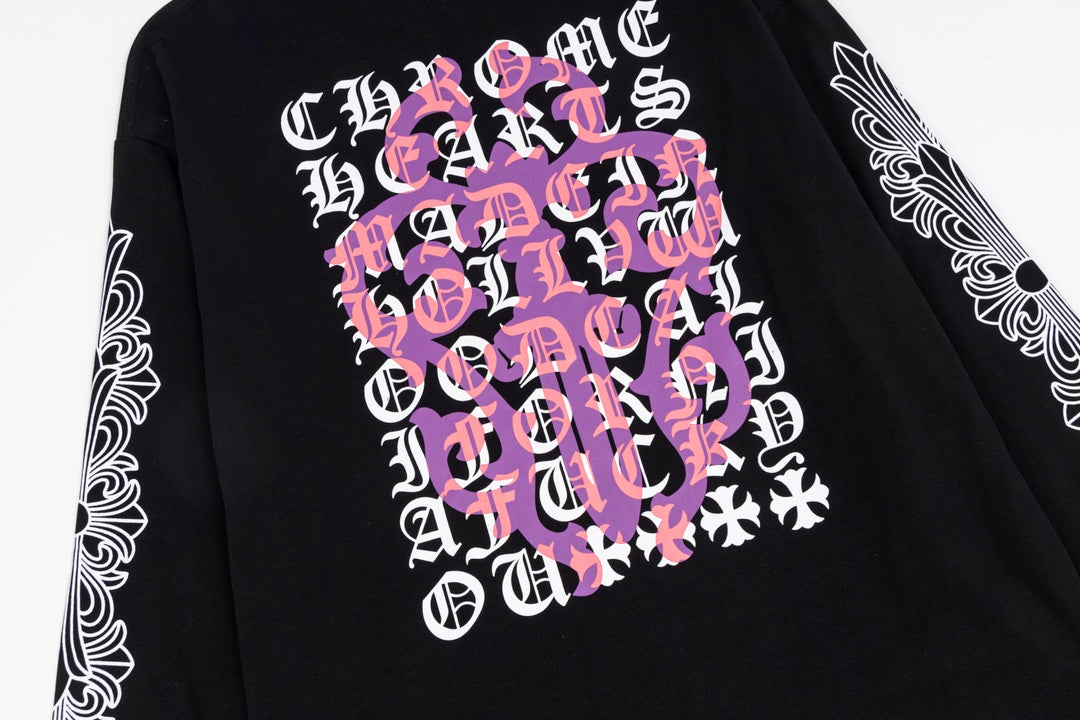Chrome Hearts Herren Langarm T-Shirt Sweatshirt 8800