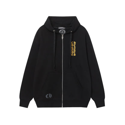 Sweat à capuche zippé CH-Chrome Hearts 9823 