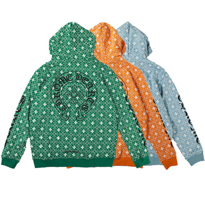 Sweat à capuche zippé Chrome Hearts 8650 