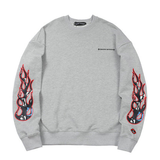 Sweat-shirt à manches longues Chrome Hearts pour homme K8863 