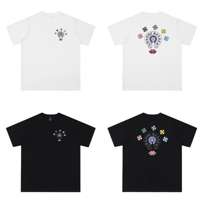 Chrom Herzen T-shirts 6010 