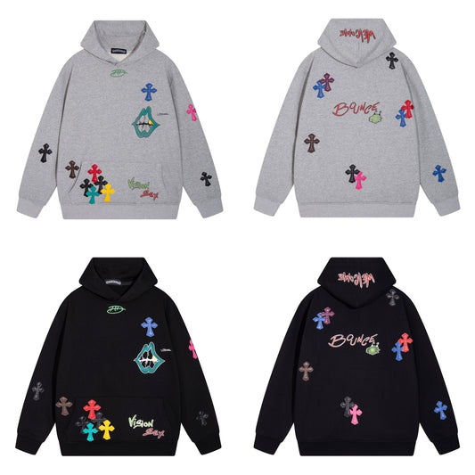 Sweat à capuche Chrome Hearts K7012 