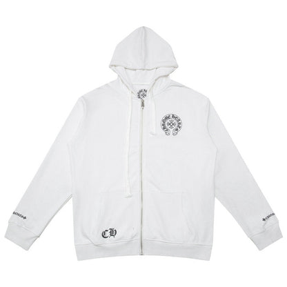 Chrome Hearts Kapuzenjacke mit Reißverschluss K5009 