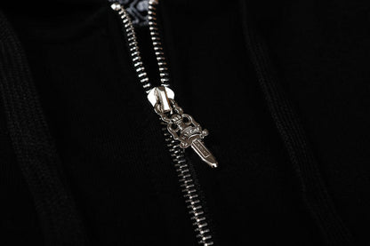 Chrome Hearts Kapuzenjacke mit Reißverschluss M8509 