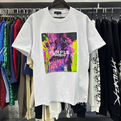 T-shirt violet 2024, nouveau modèle 3002 