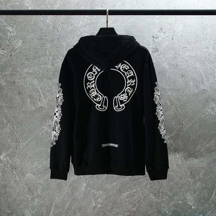 Chrome Hearts Kapuzenjacke mit Reißverschluss K5001 