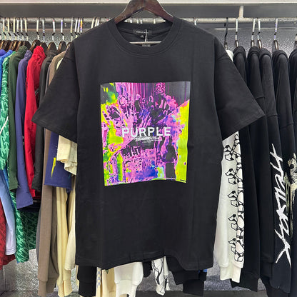 T-shirt violet 2024, nouveau modèle 3002 