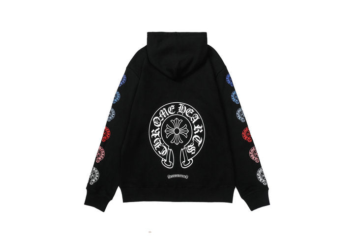 Chrome Hearts Kapuzenjacke mit Reißverschluss K5011 