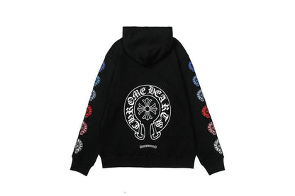 Chrome Hearts Kapuzenjacke mit Reißverschluss K5011 