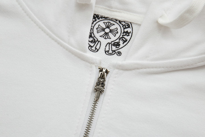 Chrome Hearts Kapuzenjacke mit Reißverschluss K5001 
