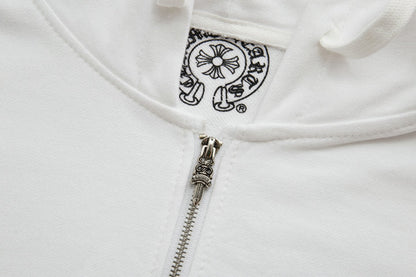 Chrome Hearts Kapuzenjacke mit Reißverschluss K5001 