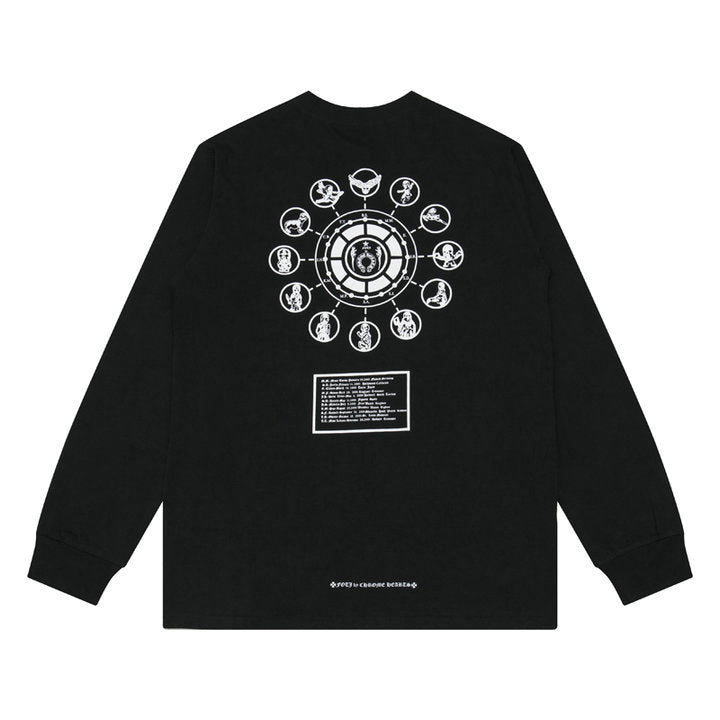 Chrome Hearts Herren Langarm T-Shirt Sweatshirt K8007 