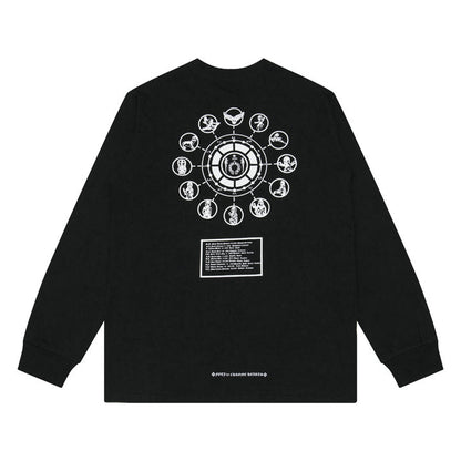 Chrome Hearts Herren Langarm T-Shirt Sweatshirt K8007 