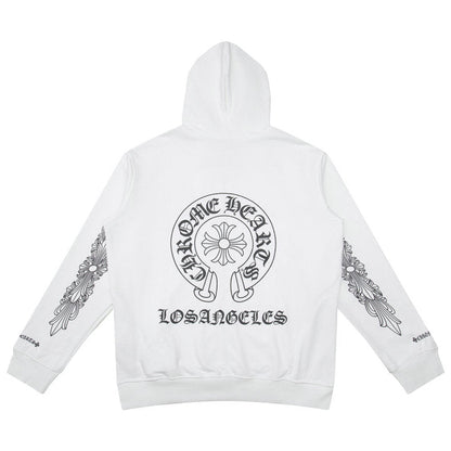 Chrome Hearts Kapuzenjacke mit Reißverschluss K5009 