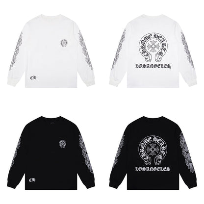 Sweat-shirt à manches longues Chrome Hearts pour homme K8008 