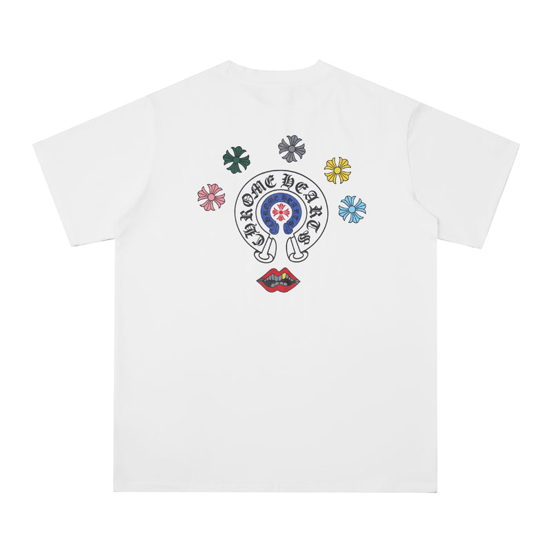 Chrom Herzen T-shirts 6010 