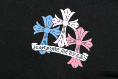 Sweat à capuche zippé Chrome Hearts K5010 