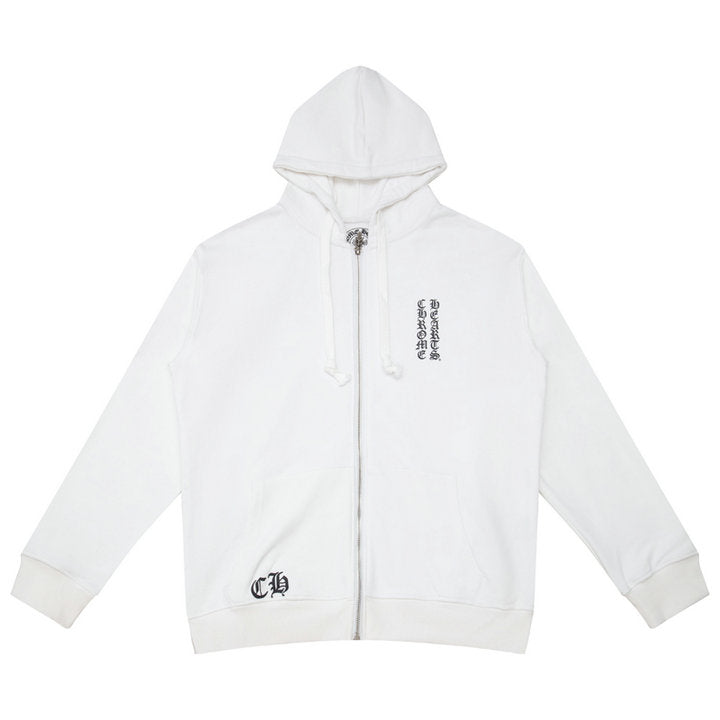 Chrome Hearts Kapuzenjacke mit Reißverschluss K5006 