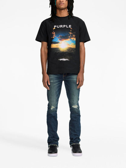 T-shirt violet 2024, nouveau modèle 3007 