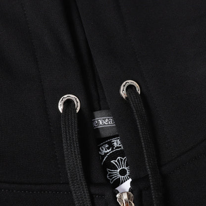 CH-Chrome Hearts Kapuzenjacke mit Reißverschluss 9821 