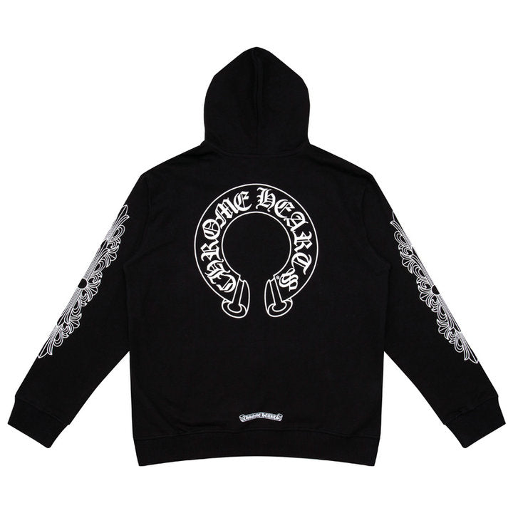 Chrome Hearts Kapuzenjacke mit Reißverschluss K5001 