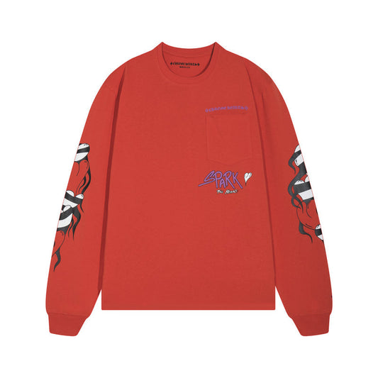 Sweat-shirt à manches longues Chrome Hearts pour homme K8013 