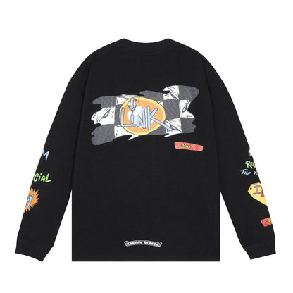 Sweat-shirt à manches longues Chrome Hearts pour homme K8010 