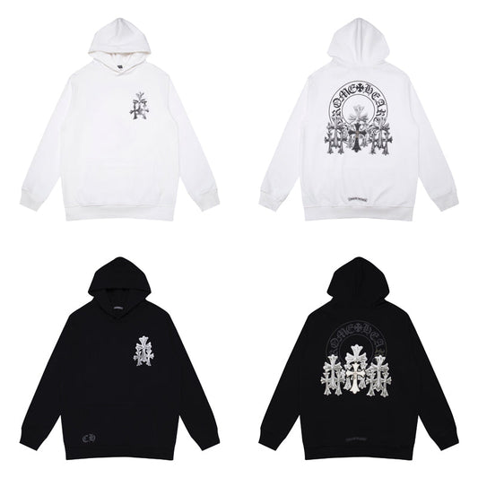 Sweat à capuche Chrome Hearts K7007 