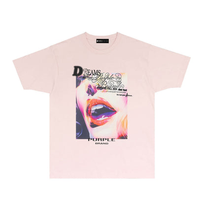 T-shirt violet 2024 PUR118# 