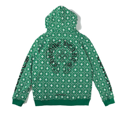 Sweat à capuche zippé Chrome Hearts 8650 