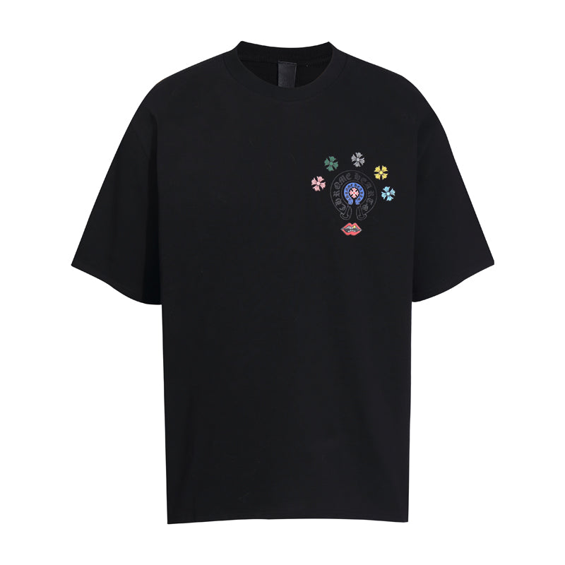 Chrom Herzen T-shirts 6010 