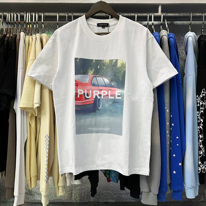 T-shirt violet 2024, nouveau modèle 3033 
