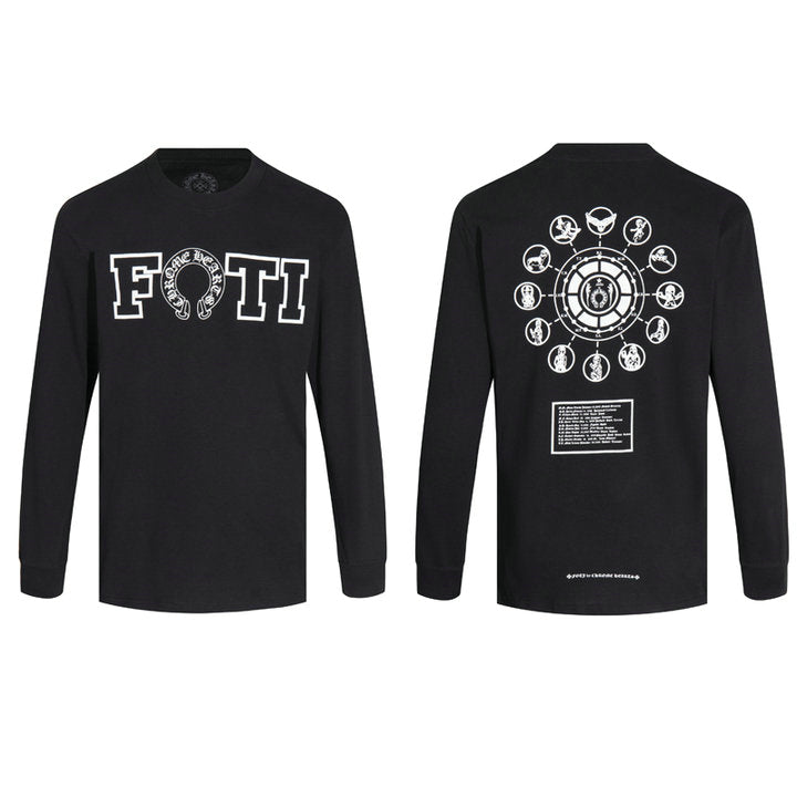 Chrome Hearts Herren Langarm T-Shirt Sweatshirt K8007 